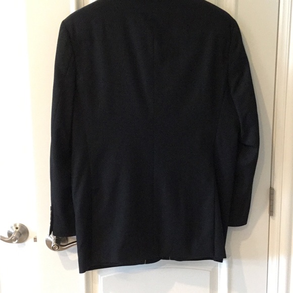 Bachrach Black Wool Suit - Picture 2 of 4